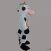 High quality hot Cow Mascot Costume Halloween Party Dress Adult Size