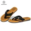 Marka Erkek Terlik Plaj Ayakkabıları Konforlu Flip Flops Erkek Sandalet Yaz Ayakkabı Kaliteli Klasik Ayakkabı Erkekler 210301