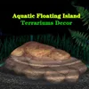 Magnetische schwimmende Dock -schwimmende Insel für Wasserschildkröten -Terrarien Aquariumdekoration Terrasse S/L Größe 220628