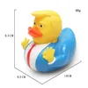 Nieuwigheid Kids Geschenken Gunst Trump Duck Bath Toy PVC Trump-Duck Douche Drijvende Amerikaanse president Douche-Water Speelgoed SN6481