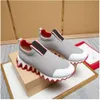 2023 Fashion Casual Series Buty Szygowanie krowy zamsz Shark Sole spersonalizowany design mieszane kolory buty sportowe mkjkk00009