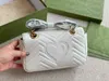 Вечерняя сумка Сумки через Crossbody Женская кожаный кошелек бренда дизайнер Marmont сумочка чисто цветное плечо простая атмосфера посланник женские кошельки 1028