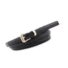 Belts 1pcs 9 Color Snake Pattern Thin Belt Korean Fashion Women Girls High Quality 105cm All-match Jeans Dress Wholesale Fier22