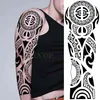 NXY Temporary Tattoo Waterproof Sticker Totem Geometric Full Arm Large Size Sleeve Tatoo Flash for Men Women 0330