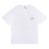 Hip Hop Muscle Fit ourlet incurvé coton blanc impression personnalisée hommes femmes t-shirt décontracté quantité tendance s-xl 6rr59344