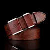 New Men039S Belt Korean Fashion Smooth Buckle Business Belt Fashion Young Men039S Trouser Designer Luxury Brand Belts3450165