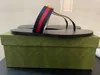 2022 Designertofflor Herr Dam sandaler med Box Dammpåse kort Skor Bloom Web svart blommig Jordgubbstryck Slide Läder Gummiröd Sandal Sommar Flat Slipper 35-45