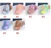 Articoli per feste Tie-dye Coda di cavallo Cappelli 6 colori Mesh Hollow Messy Bun Berretto da baseball Home Trucker Hat Fast Send ZC1216