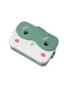 Ensembles de vaisselle mignons écoliers bento box à lunch rectangular fuite en plastique anime portable micro-ondes conteneurs enfants lunchboxdinnerware d