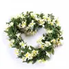 Decorative Flowers & Wreaths Artificial 220cm Lily Rattan,el Living Room Air Conditioning Pipe Winding Rattan DIY Wedding Ceiling Home Decor