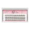 New individual eyelashes natural look clusters Faux Mink Lashes Sandwich fishtail Reusable Eyelash Extension Makeup