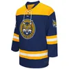 College Hockey Wears 2022 NCAA Frozen Four Custom QU Quinnipiac Bobcats Hockey Jersey 25 Brogan Rafferty 8 Chris Cerrella 29 Todd Johnson 18 Jim Hanscom 35 Bill