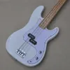 Guitare basse électrique 4 cordes P de couleur différente avec touche en érable, peut être personnalisée