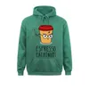 EU-Größe Espresso Patronum Hoodie Witz Humor Kostüm bedrucktes T-Shirt Schwarz Frühling Winter Hochwertiger männlicher Kapuzenpullover