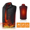 Outdoor Jackets&Hoodies Lightweight Winter Warm Waistcoat Electric Heating Vest USB Charging Heated Coat Commuting Walking Thermal With Pock