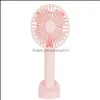 Andra trädgårdsmaterial Andra trädgårdsmaterial Patio Lawn Home Wholesale New USB Laddning av mobiltelefonhållare Small Fan Handheld Portable Mini Desktop Electric C