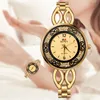 Armbanduhren Elegante Gold Damen Uhr SOXY Luxus Frauen Uhren Frau Mode Weibliche Quarz Armbanduhr Relogio Feminino Zegarek DamskiWrist