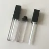 5ml Lipgloss Plastic Box Containers Empty Clear Lipgloss Tube Eyeliner Eyelash Container Mini Lip Gloss Split Bottle DH7363