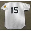 Proword C202 15 JOE TORRE Atlanta 1969 Maillot de baseball domicile