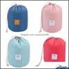 Sacs de rangement Accueil Organisation Housekee Jardin Dstring Maquillage Sac Ensemble Voyage Waterp Dhny8