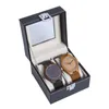 Titta på Boxes Case Pu Leather Box Case Professional Holder Organizer för klockklockor Smyckesskärm som Gift Deli22