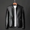 Leather Jacket Bomber Motorcycle Men Biker PU Baseball Plus Size 7XL Fashion Causal Jaqueta Masculino J410 220810
