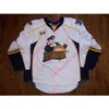 Nik1 374040Custom Peoria Rivermen Hokey Formaları Toivonen Hannu 10 Nick Drazenovic Road 25 David Backes Herhangi bir Numarayı Dikiş Herhangi Bir Adı Mens Özel Jersey