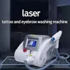 Laser Machine Portable Nd Yag Tattoo Remover Machines with Carbon Peel Skin Whitening Q Switched Eyebrow Pigment Removal Device
