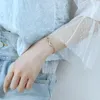 Bedelarmbanden 8 roestvrijstalen kristallen armband set boog vrouw accessori mode op handaccessoires zomer 2022 simplecharm lars22
