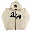 Zip Hoodie Fashion Star graphics Print Men's hoodies Sweatshirt gothic Sport Coat Long Sleeve Oversized hoodie jacket Tricolor 220816