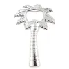 Sublimation 1Pc Bottle Opener Coconut Tree Shape Soda Glass Cap Beer Palm Breeze Bottles Opener For Wedding Kitchen Tool Silver Gold Colo