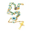 Perles En M￩tal Cristal Chapelet J￩sus Croix Collier Fournitures Religieuses Cadeaux