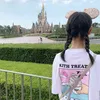 コットンショートスリーフ東京リミテッドシブヤ山富士ブルックリンブリッジアイスクリームプリントラウンドネックキスTシャツ男女Q4