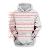 Sipariş ve Put Kimlik Numarası Özelleştirilmiş DIY ÜCRETSİZ 3D Tüm Tam Baskılı Hoodie Man Zipper Pullover Sweatshirt Ceket 220704