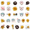 50Pcs Lot Cartoon Animals Yellow Platypus Wall Sticker For Water Bottle Decals Cute Phone Case Kids Toys Notebook Diy Toys Laptop Skateboard Paper Book