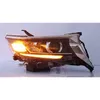 Farota için LED Arka Lamba Toyota Prado Başlangıç ​​Animasyon Dinamik Gündüz Koşu Işık Montaj Kafa Lambaları Aydınlatma Aksesuarları