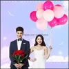 Décoration de fête Ballon en latex 10 pouces Décoration de mariage d'anniversaire de vacances Chr Dhynq