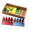 아기 장난감 몬테소리 색상 유사 분류 작업 작업 어린이를위한 나무 감각 장난이 초기 학습 색상에 해당합니다. 장난감 22730