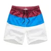 Mäns shorts elle-val simmar med fickor Polyester Men Summer Beach Boardshorts för Beachmen's