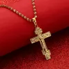 Pendentif Colliers Russe Orthodoxe Christianisme Église Croix Éternelle Collier Russie Grèce Ukraine BijouxPendentif Heal22