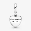 925 sterling silver ciondola fascino stelle scintillanti mamma sorella perline perline charms braccialetto gioielli fai da te accessori1391290