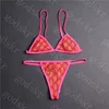 Diseñador de ropa interior para mujer Tanga Traje de baño Carta de encaje Calzoncillos de lencería para mujer Marca Bikini Mucho Colors273r