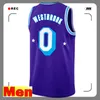 6 23 Carmelo 7 Anthony 3 Davis Jersey Russell 0 Westbrook Basketball Jerseys 34 32 Männer 2022 Jame Stickerei Logos