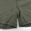 L-2037 Однотонные штаны для йоги с высокой посадкой и Т-образным силуэтом Обнаженные эластичные узкие брюки Классические женские облегающие спортивные штаны Buttery-Soft Fitness Sports Shorts