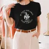 Camiseta feminina rodeo cowgirl slogan camise