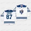 Vipceomitness Rimouski Oceanic Hockey Jerseys 11 Alexis Lafreniere 23 Frederik Gauthier 67 Michael Frolik 87 Sidney Crosby Custom Chl White Navy Blue