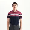 Negócio de Marca de Pólos Masculinos Casual Camisa Curta Camisa Mercerizada Algodão Respirável Skin-Friendly Match Elastic T-Shir