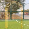 Party Decoration Wedding Arch Props Wrought Iron Al Three Tube Door Flower Stand Single Arrangement DecorParty