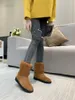 Pele neve designer de luxo feminino inverno botas australianas couro clássico joelho meio longo tornozelo preto cinza castanho café quente bailey arco