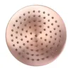 8 pouces Rond Vintage Rétro Salle De Bains Pluie Pommeau De Douche Antique Rouge Cuivre Tuyau Top Douche Pulvérisateur